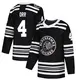 Men's Bobby Orr Chicago Blackhawks ＃4 Authentic Black 2019 Winter Classic Jersey