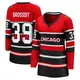 Women's Laurent Brossoit Chicago Blackhawks ＃39 Breakaway Black Red Special Edition 2.0 Jersey