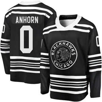 Youth Dylan Anhorn Chicago Blackhawks ＃0 Breakaway Black Alternate 2019/20 Premier Jersey