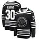 Youth Spencer Knight Chicago Blackhawks ＃30 Breakaway Black 2019 Winter Classic Jersey